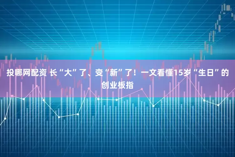 投哪网配资 长“大”了、变“新”了！一文看懂15岁“生日”的创业板指